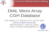 DIAL Micro Array CGH Database