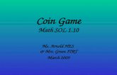 Coin Game Math SOL 1.10