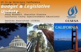Budget & Legislative Update