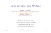 Time-reversal and MUSIC