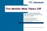 The Mobile Web Takes Off