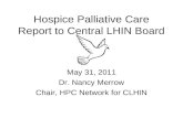 Hospice Palliative Care Report to Central LHIN Board