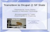 Transition to Drupal @ SF State