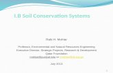 I.B Soil Conservation Systems