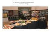 4 th  Annual Corporate PSM Reception Rice University