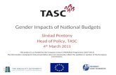 Gender Impacts of National Budgets