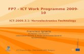 FP7 - ICT Work Programme 2009-10 ICT-2009.3.1: Nanoelectronics Technology