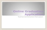 Online Graduation Application
