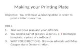 Making your Printing Plate