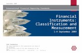 Financial Instruments: Classification and Measurement