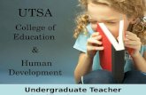 UTSA College of Education  &  Human Development