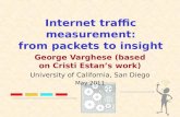 Internet traffic measurement: from packets to insight