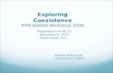 Exploring Coexistence PIFB-NASDA Workshop 2006
