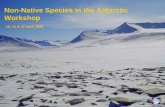 Non-Native Species in the Antarctic Workshop
