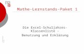 Mathe-Lernstands-Paket 1