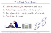 The First Four Steps
