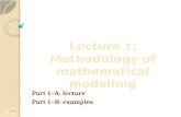 Part 1–A:  lecture Part 1–B:  examples