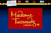 Madame Tussauds West End location Seated events for up to 380 guests