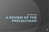 A Review of the  PreCalculus