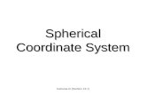 Spherical Coordinate System
