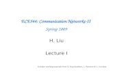 ECE544: Communication Networks-II  Spring 2009