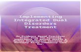 Implementing Integrated Dual Disorders Treatment