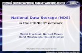 National Data Storage ( NDS ) in the PIONIER *)  network