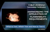 C&D ZODIAC Flammability Certification