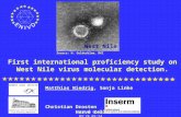 First international proficiency study on West Nile virus molecular detection.