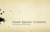 Geek Speak: Cookies