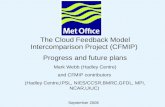 The Cloud Feedback Model Intercomparison Project (CFMIP)  Progress and future plans