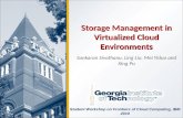Storage Management in Virtualized Cloud Environments
