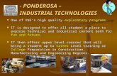 - PONDEROSA –  INDUSTRIAL TECHNOLOGIES