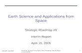 Earth Science and Applications from Space Strategic Roadmap #9 Interim Report April 15, 2005