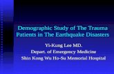 Demographic Study of The Trauma Patients in The Earthquake Disasters