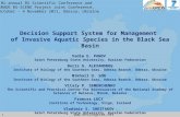 Decision Support System for Management  of Invasive Aquatic Species in the Black Sea Basin