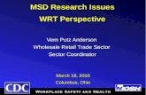 Vern Putz Anderson  Wholesale Retail Trade Sector  Sector Coordinator