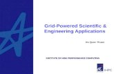 Grid-Powered Scientific & Engineering Applications
