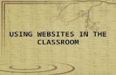 Using Websites in the classroom