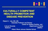 CULTURALLY COMPETENT                HEALTH PROMOTION AND               DISEASE PREVENTION