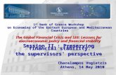 1 st  Bank of Greece Workshop  on Economies of the Eastern European and Mediterranean Countries