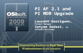 PI AF 2.1 and PI MDB Upgrade Laurent Garrigues,  Product Manager