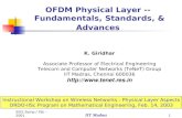 Instructional Workshop on Wireless Networks : Physical Layer Aspects