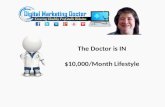 The Doctor is IN $10,000/Month Lifestyle