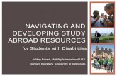 Navigating and Developing Study Abroad  Resources