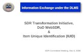 Information Exchange under the DLMS