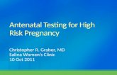 Antenatal Testing for High Risk Pregnancy