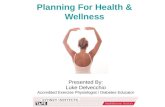 Planning For Health & Wellness
