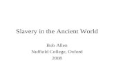 Slavery in the Ancient World