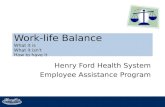 Work-life Balance What it is What it isn’t How to have it